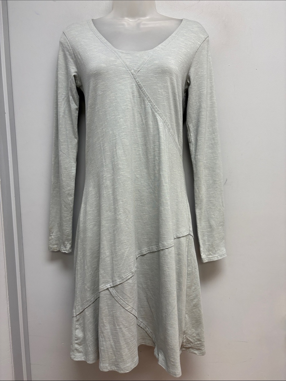 Horny Toad Organic Cotton Blend Asymmetrical Knit Dress XS